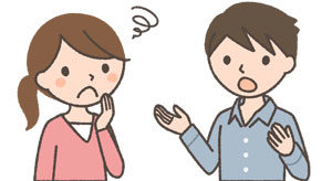 嚙み合わない会話